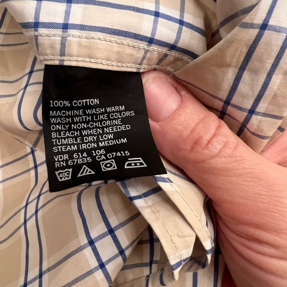 Men’s Nautica Short Sleeve Button Down Shirt - Size Large - Picture 7 of 7